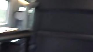 Bocchino con ingoio sul treno in Germania