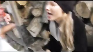 Seghetta con schizzata ed ingoio