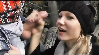 Seghetta con schizzata ed ingoio