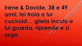 Inculo Irene mentre il marito guarda e si sega