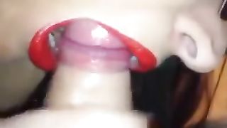 Anteprima del video: Arrapante pompino col rossetto