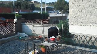 Improvvisando in giardino...