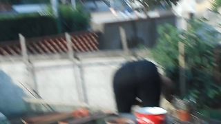 Improvvisando in giardino...