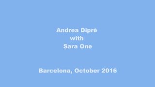 Il porno di Andrea Diprè con la nana Sara One