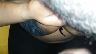 Vengo sulle tettone della cicciona africana