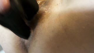 Gode con il suo dildo doppio