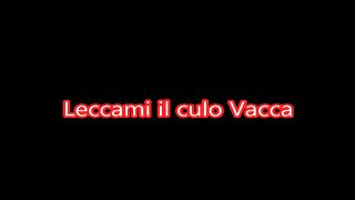 Leccami Il culo vacca