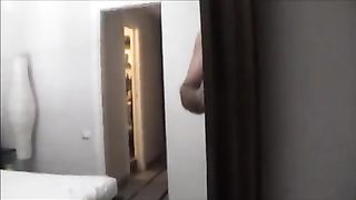 Io ed il massaggiatore con mia moglie Viola