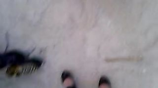 Miss Wagon e Miss Anyta mostrano i piedi al parco