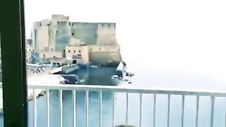 Inculata panoramica a Napoli