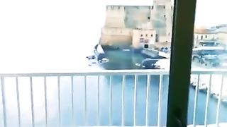 Inculata panoramica a Napoli