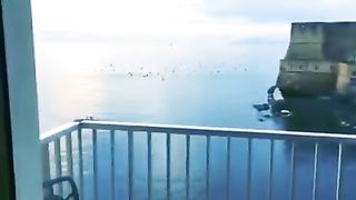 Inculata panoramica a Napoli