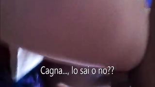 CAGNA lo sai che MI PIACE FOTTERTI coi piedi in faccia