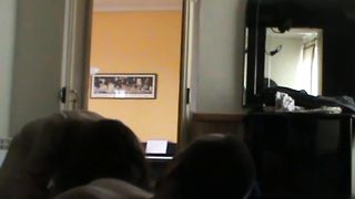 Francy succhia e lecca la sborra