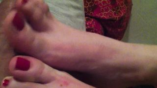 i Piedi di Giocosa sul mio cazzo!