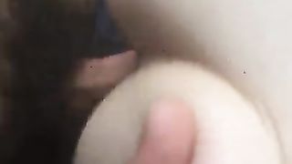 La mia tipa a pecorina in campagna