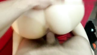 A pecorina con lui che mi pompa da dietro