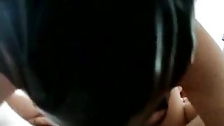 La insulto pesantemente e la scopo in bocca