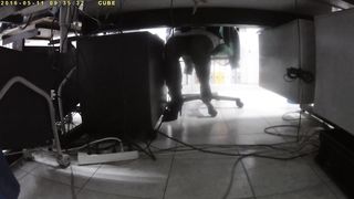 La mia collega porca in ufficio