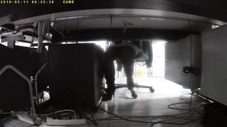 La mia collega porca in ufficio