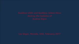 Lilith e Jolene Hexx distruggono i testicoli di Diprè
