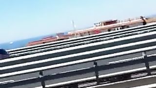 Sul Pandino Nero in autostrada...