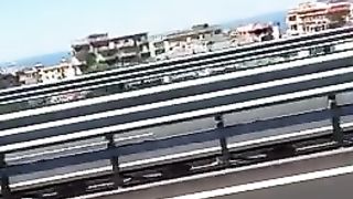 Sul Pandino Nero in autostrada...