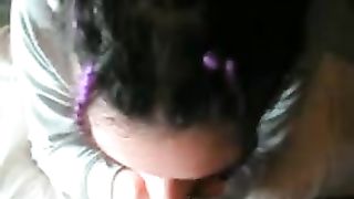 La mia compagna di classe mi fa sborrare