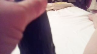 La mia maiala che si masturba