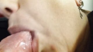 Mia moglie col capocchione in bocca