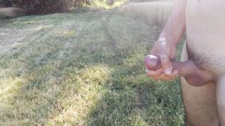 Sborrata in campagna