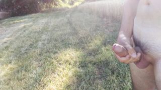 Sborrata in campagna