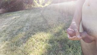 Sborrata in campagna