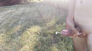 Sborrata in campagna