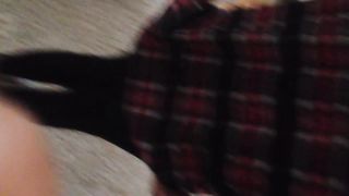 Le palpeggio il culetto prima di incularla