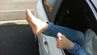 Segatevi per i miei piedini