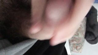 Col bastone alzato di prima mattina