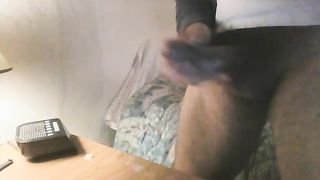 Big Cumshot on the comodino