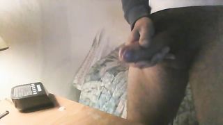 Big Cumshot on the comodino