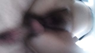 Signora scopata nella fica larga e pelosa