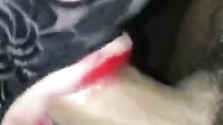 Gustoso pompino colore rosso vivo !