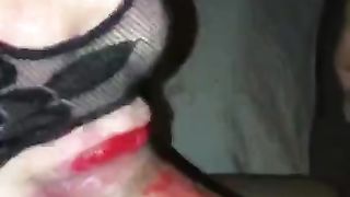 Gustoso pompino colore rosso vivo !