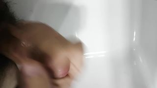 Mi sego con olio e sborro