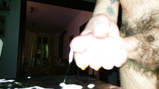 Sborrata calda densa e bianca