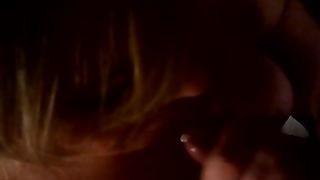 Bionda golosa di sperma