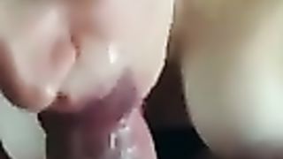 Biondina spompina alla grande