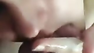 Biondina spompina alla grande