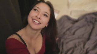 Bellezza bruna succhia