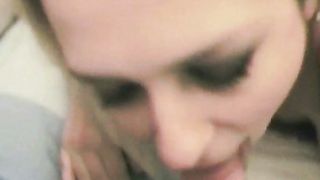 Bionda italiana amatoriale pompinara