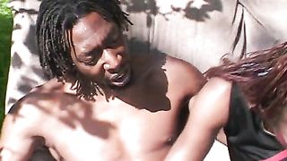 Negra arrapata desiderosa di sperma